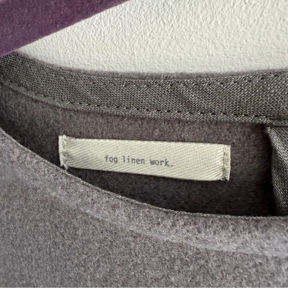 FOG LINEN WORK | Wool Shift Top - Picture 4 of 5